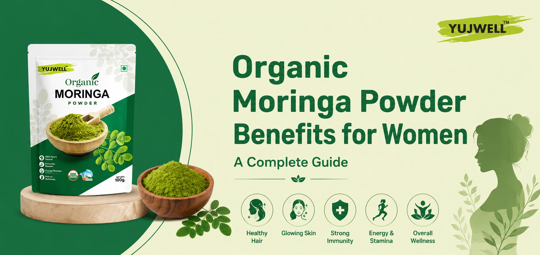 Organic Moringa Powder Benefits for Women: A Complete Guide